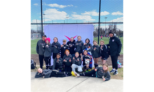 Unity FC U13 Girls Steel United Champs