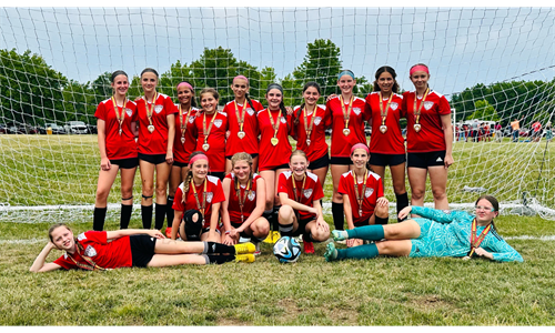 U13 Girls win championship at Sunburst Tournament!